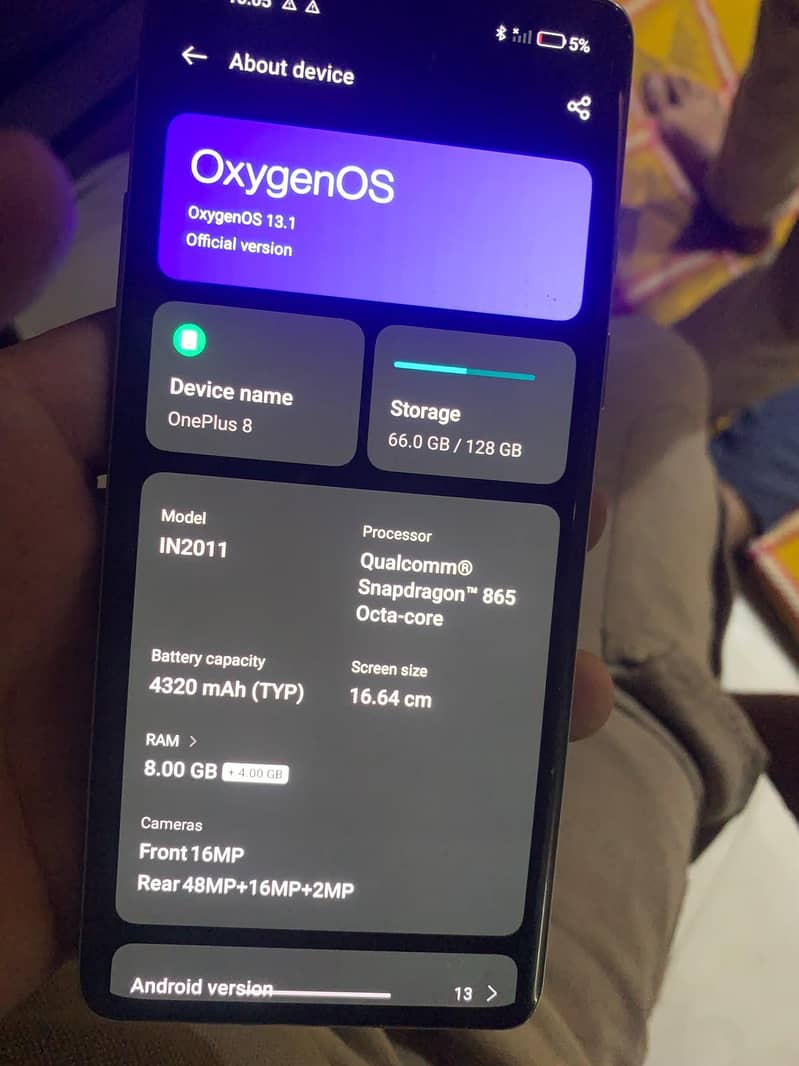 One Plus 8 0