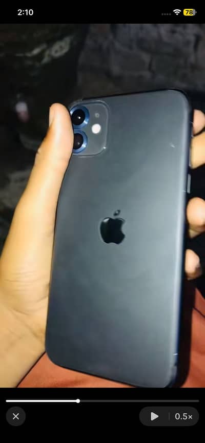 iPhone 11 face of display msg jo hai samna hai
