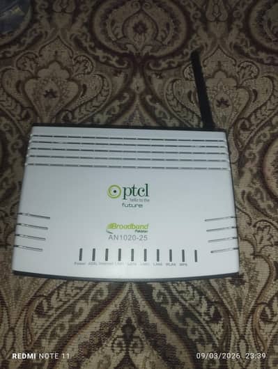 PTCL Ethernet Wifi Router For Sale