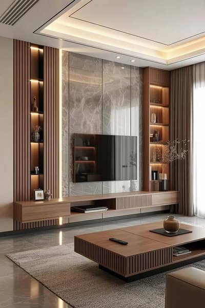 interior design. office design. home decore. Media wall. feature wall
