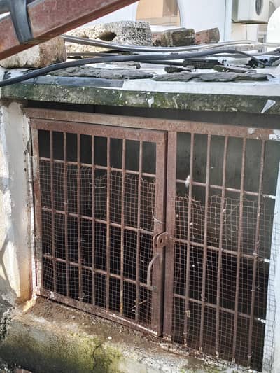 cagr door  for aseel iron lohy ka banay howy he bohat mazboot he