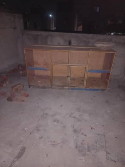 wooden cage