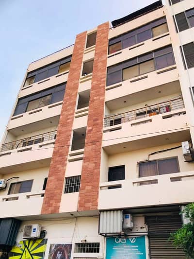 Full Floor Apartment For Sale 3 Bed Drawing Dining 1800 Sq Nishat Commercial Dha Phase 6 Karachi