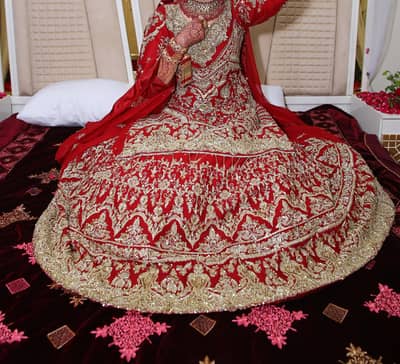 barat bridal dress