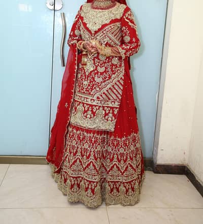 barat bridal dress