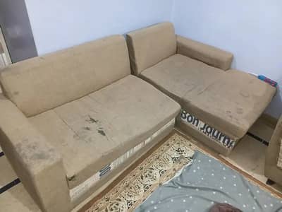 Habit L-Shaped Sofa Set