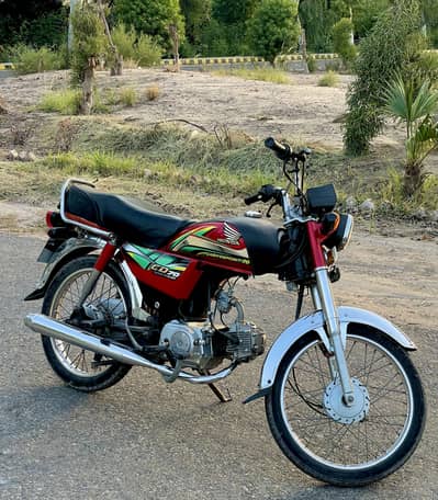 Dhoom 70 converted to Honda CD 70