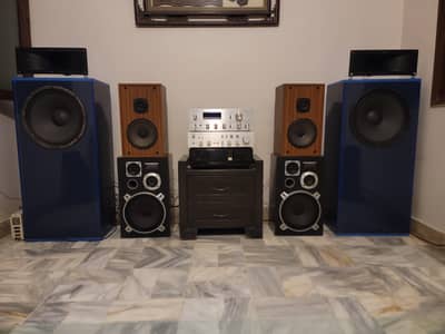 BRANDED SPEAKERS AND AMPLIFIERS.