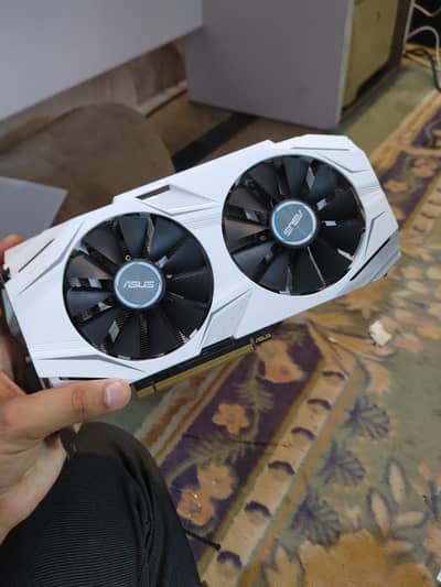 Asus dual white Nvidia GeForce GTX 1060 6gb 192bit gddr5 graphics card
