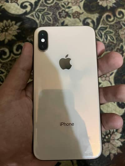 Apple iPhone XS with Apple Charger