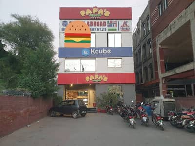 23000 sqft Ground Floor Shop Available For Rent Next To KFC Johar Town