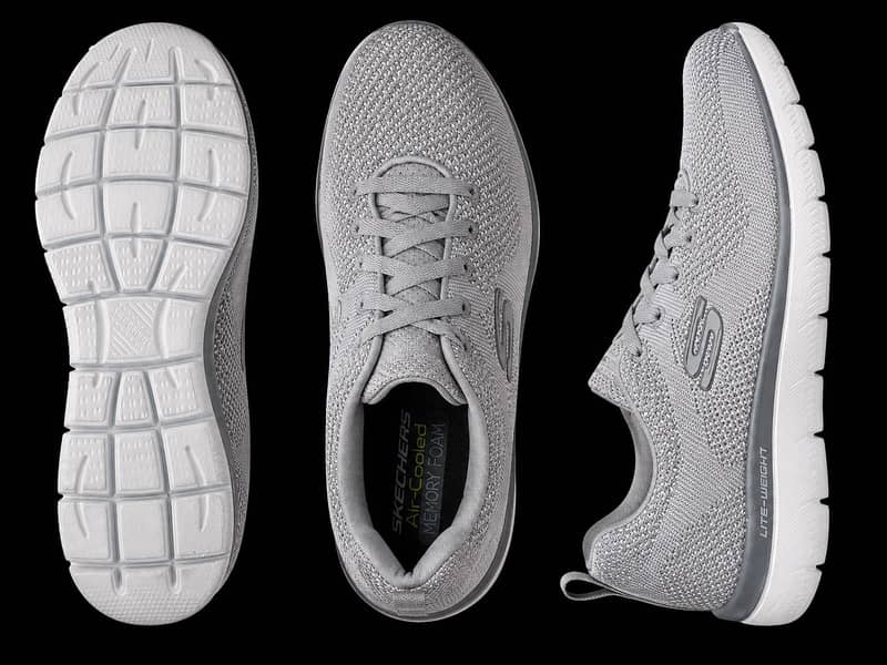 Many different different shoes available in different differing sizes 1