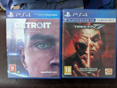 Ps4 Titles: Tekken 7 & Detroit: Become Human