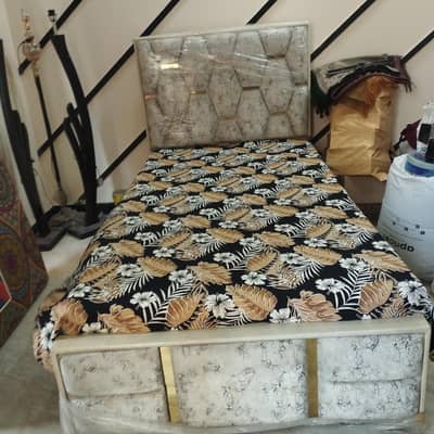 very beautiful luxury bed and dressing tablet
