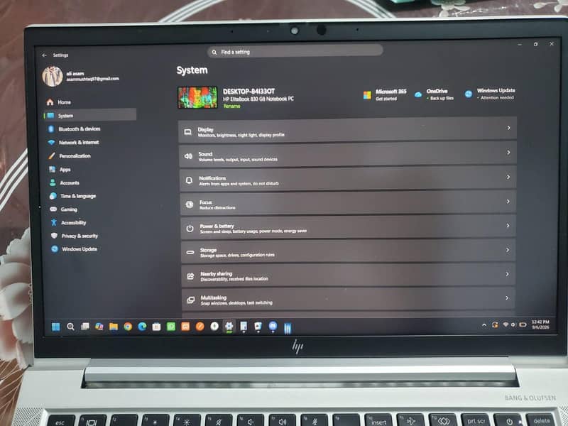 HP G8 7