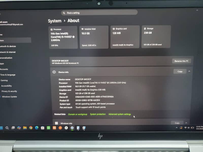HP G8 9