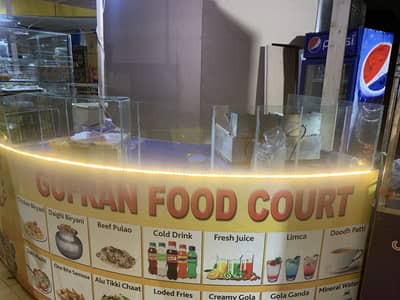 Shops counter