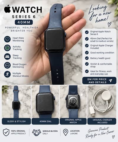  Apple Watch Series 6 — 40mm | For Sale  Original Apple Watch Serie