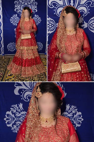 Bridal sharara