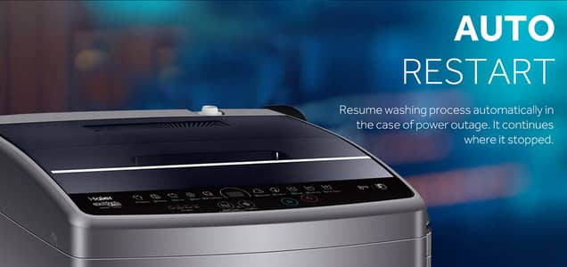 BRAND NEW – Haier 8 KG Automatic Top Load Washing Machine
