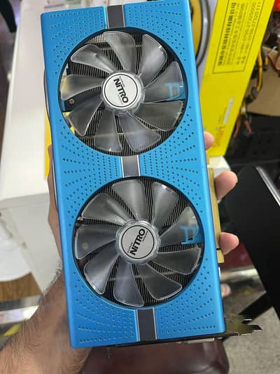 Sapphire Nitro+ RX 590 8GB Aurora Blue Edition | 10/10 Condition