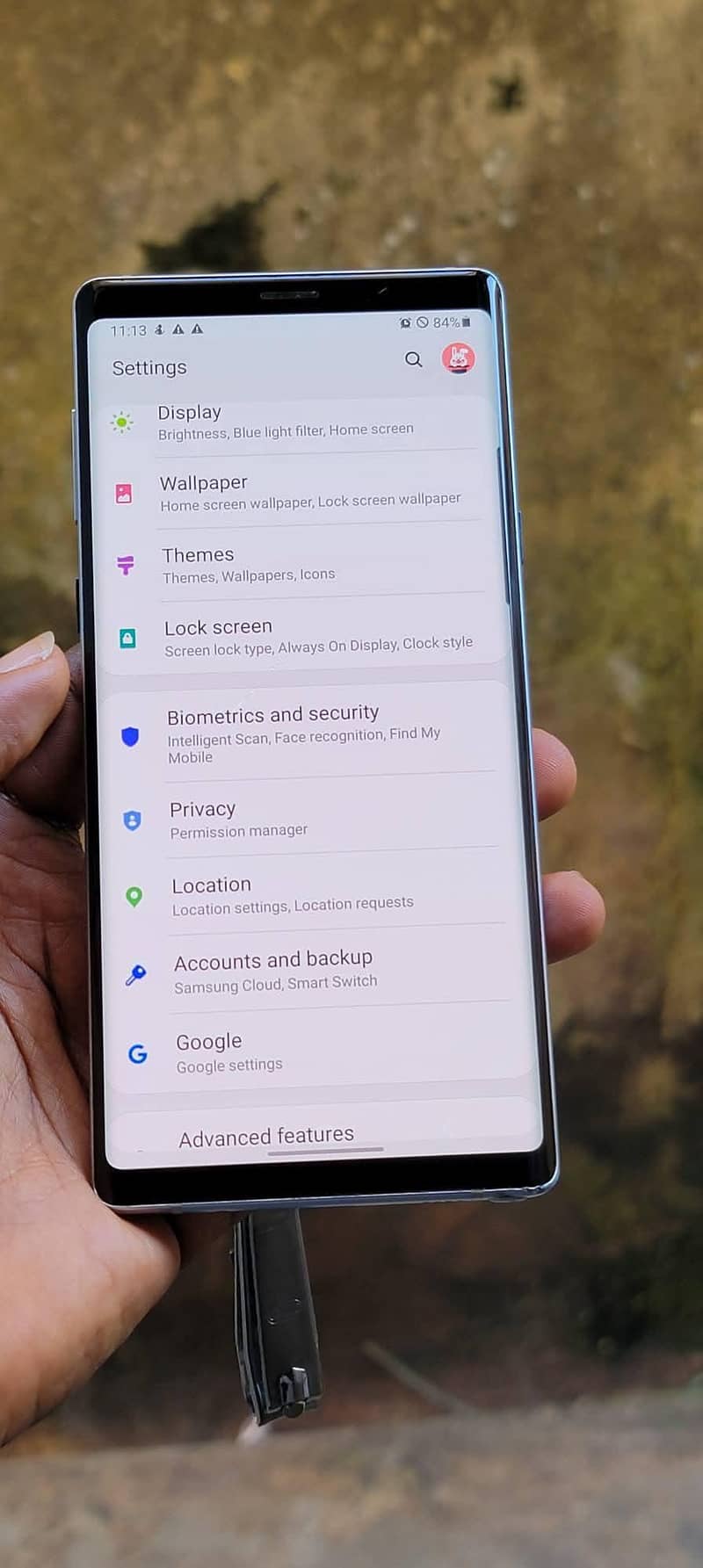 Samsung Mobile Note 9 1