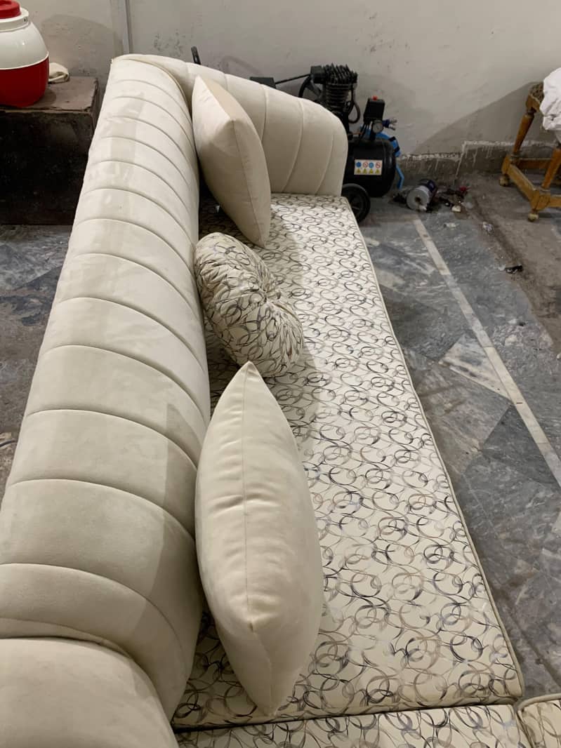 L shape Sofa Set/Premium Design/Customized Sofa/Furniture Set 4