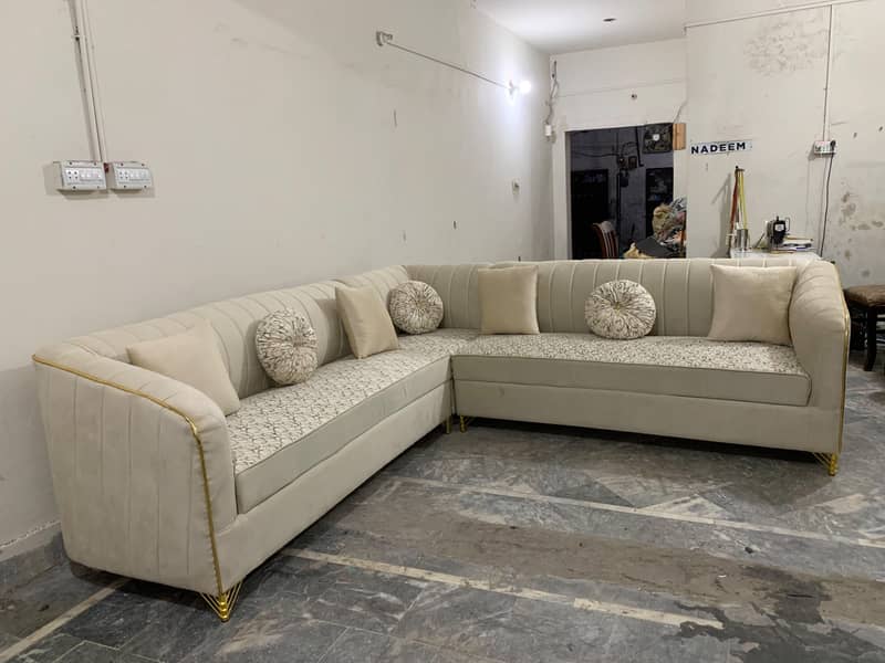 L shape Sofa Set/Premium Design/Customized Sofa/Furniture Set 5