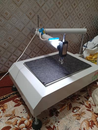 Lazer Cutting Mini Embroidery Machine