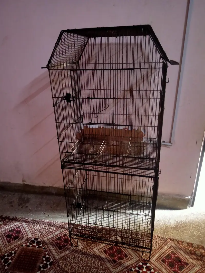 cage for urgent sale ,  two portions.