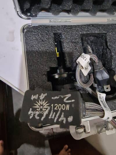 Led headlights 1200w cnopy comp for sale h4 fitting good light throw