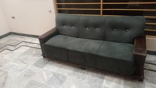5 seater gray sofa set