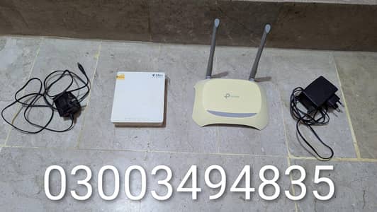 TP link router and ONU
