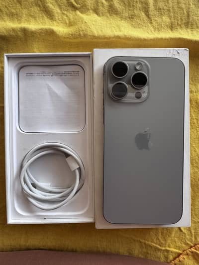 iPhone 15 Pro Max Dual Hk Dual physical sim non pta