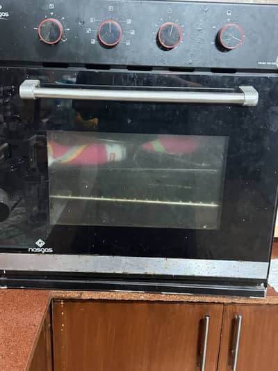Gas and electric oven