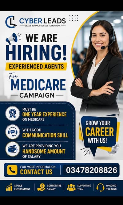 We are hiring verifiers for medicare