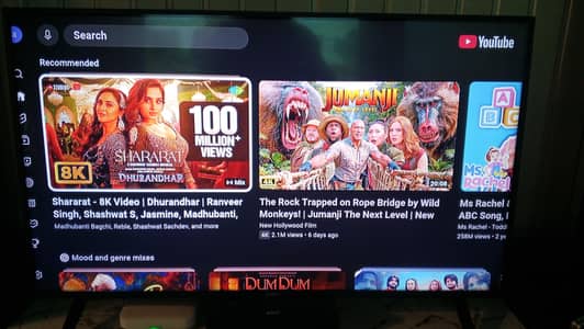 Haier 43 inch Smart led tv All ok 03030028224
