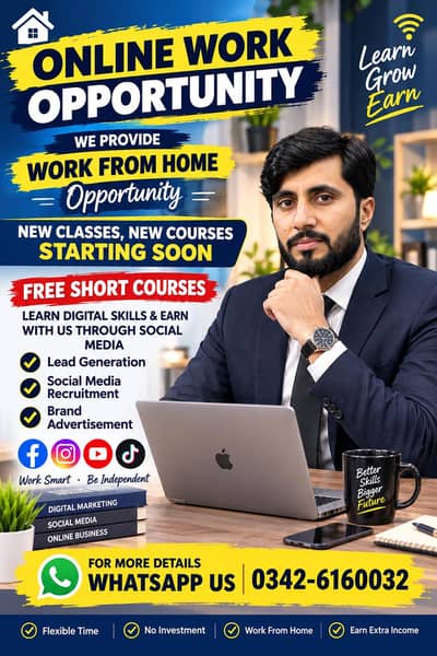 Work From Home Opportunity – Online Jobs | Earn From Home