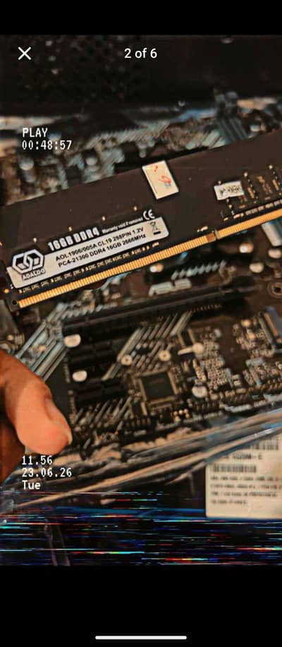 16GB Ram 2666MHZ