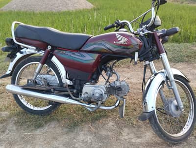 Honda CD 70 total genuine all ok  number 03008040075