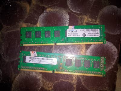 4Gb + 4Gb Ram DDR 3