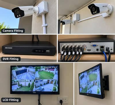 camera ka packages or camera fitting ke liye ha se rabta karen