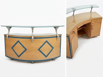 Curved Reception Desk