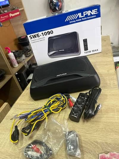 ALPINE UNDER SEAT SUBWOOFER