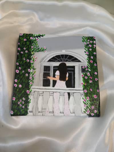 the balcony girl