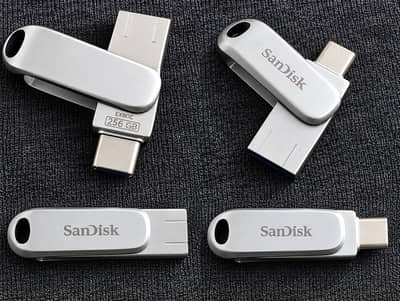SanDisk 256GB USB Flash Drive | Dual USB + Type-C | OTG | 03193698739
