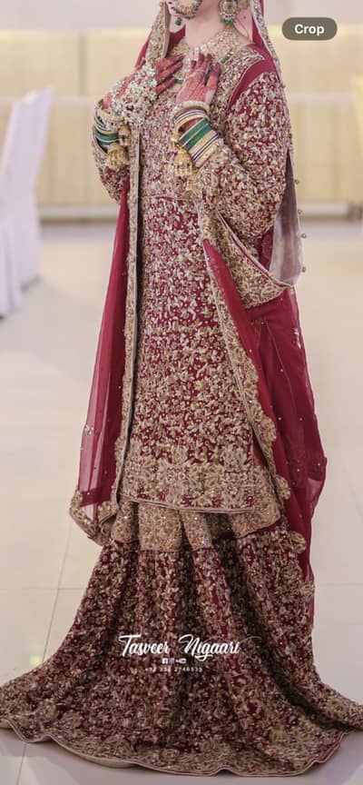 Bridal dress baraat