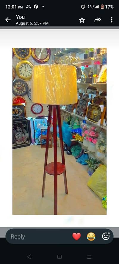 new floor lamp tripod lamp wood Wala