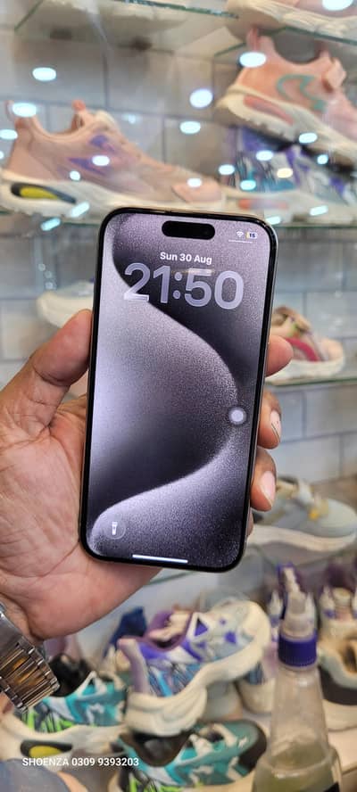 Apple iPhone 15 Pro 256 with box ,factory unlock