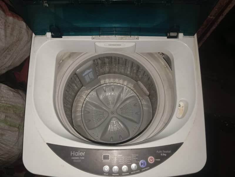 Haier fully automatic washing machine 1